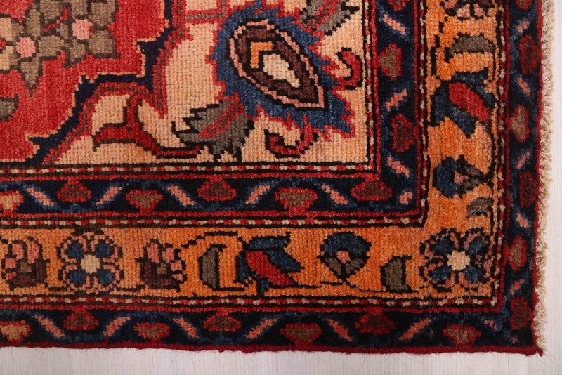 Traditional Vintage Hand-Knotted Area Rug 4'11" x 8'2" Oriental Wool Carpet gallery