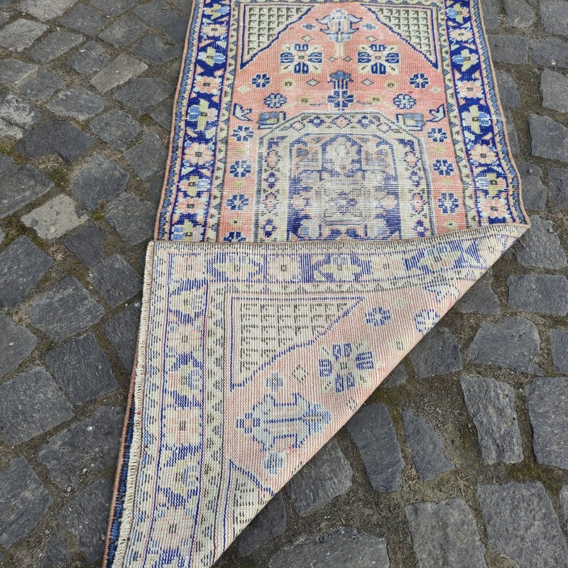 2x5 Persian Style kitchen rug 2.3 x 4.86 ft Vintage rug 70 x 148 cm runner gallery