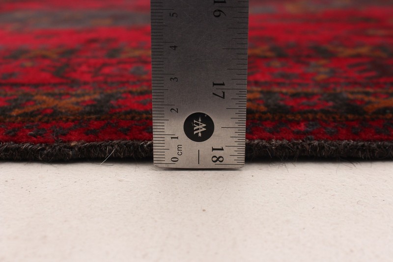 Vintage 3'7" x 6'11" Traditional Hand Knotted Vegetable Dye Wool Area Rug gallery