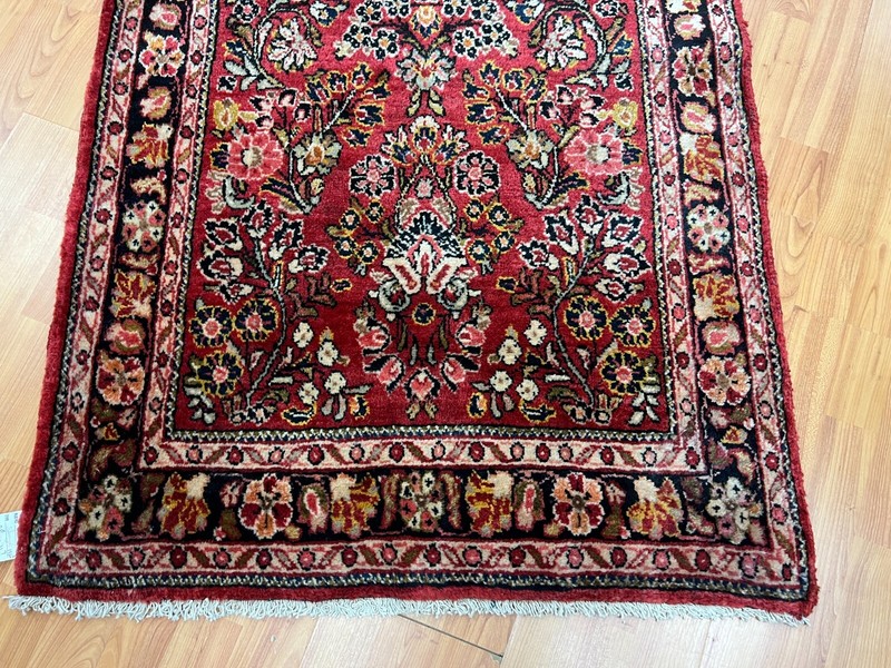 2'8" x 11'9" Antique Turkish Floor Runner Oriental Rug - 1930s - Hand Made gallery