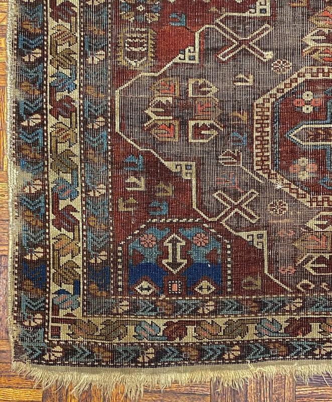 Kuba Caucasian Rug, ca. 1890; 5 ft x 4ft gallery