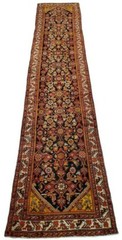 Antique MALAYER runner Narrow/Long – 2’1″ x 14’10”