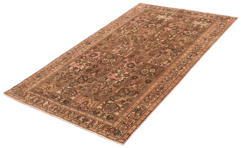 Vintage 5'5" x 9'8" Traditional Hand Knotted Vegetable Dye Wool Area Rug gallery