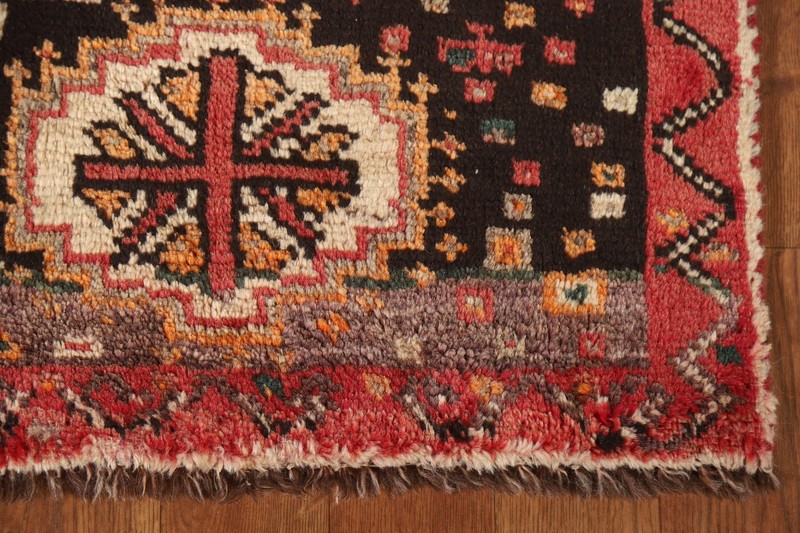 Traditional Vintage Old Rug 4x6 Handmade Wool Carpet gallery