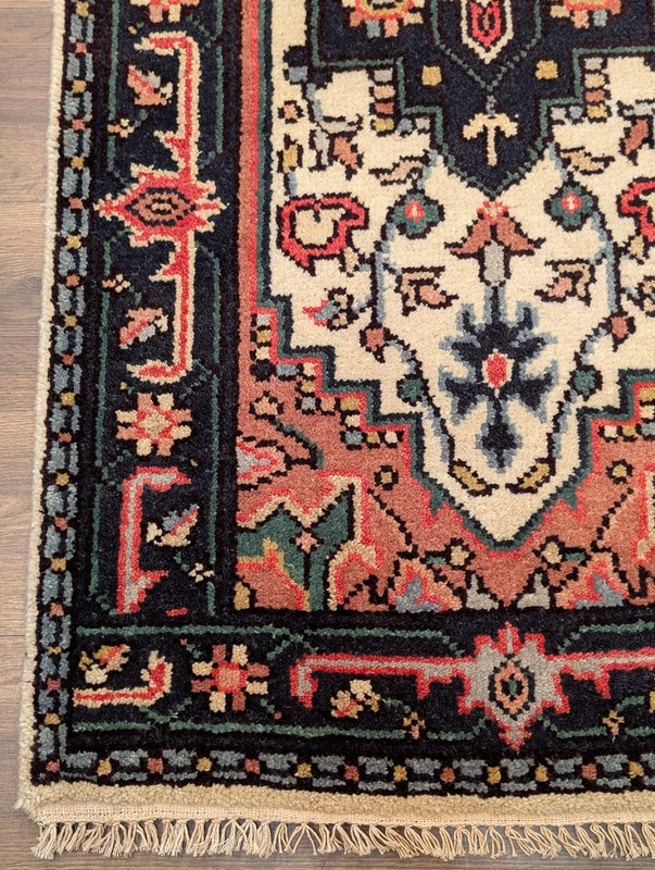 Indo Per'sian Heriz Serapi Runner 2.7 x 16, Vintage Wool Runner gallery