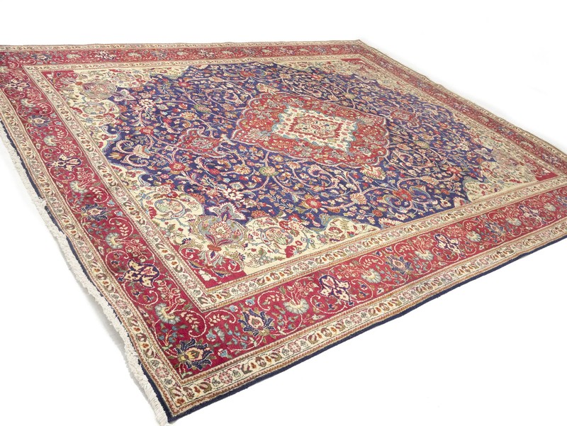 10x12'5 ft Semi-Antique Handmade Floral Vintage Area Rug Oriental Decor Carpet gallery