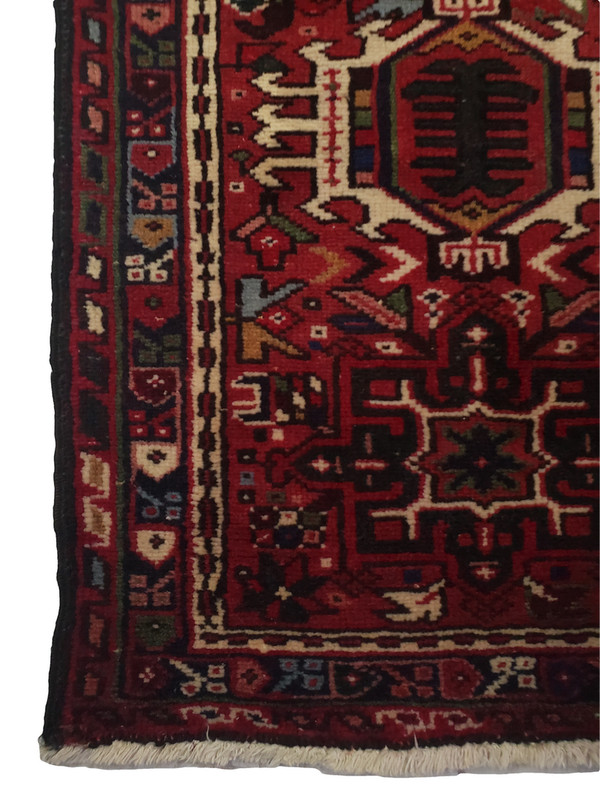 Small Karajeh Red Runner with Multi-Medallion - 2'0" x 6'3" gallery