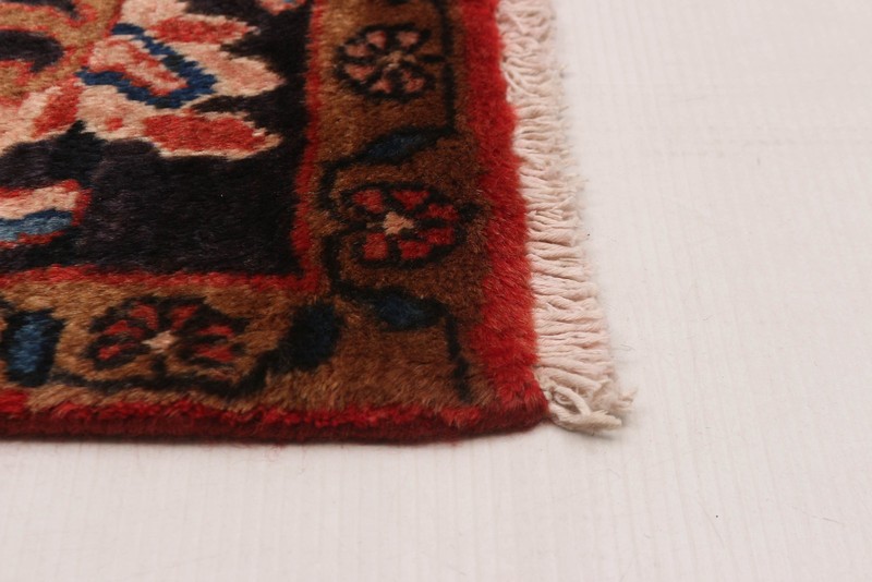 Vintage Traditional Hand-Knotted Area Rug 4'6" x 7'1" Oriental Wool Carpet gallery