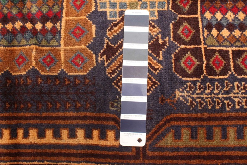 Vintage Hand-Knotted Area Rug 3'3" x 6'3" Traditional Oriental Wool Carpet gallery