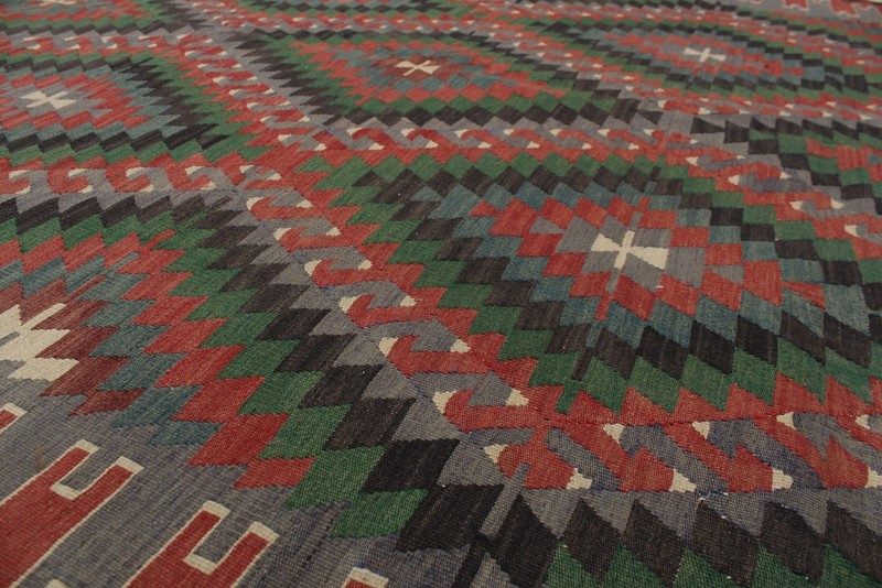 Vintage Hand Woven Area Rug 5'5" x 8'11" Traditional Wool Oriental Carpet gallery