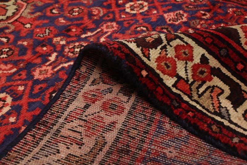 3'4" x 9'10" Vintage Hand-knotted Runner Rug Traditional Oriental Wool Carpet gallery