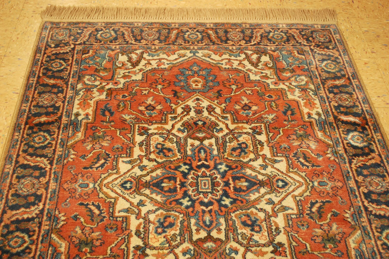 MINT AUTHENTIC AMERICAN KARASTAN ANTIQUE SERAPI PATTERN#744 RUG CARPET 4'3" X 6' gallery