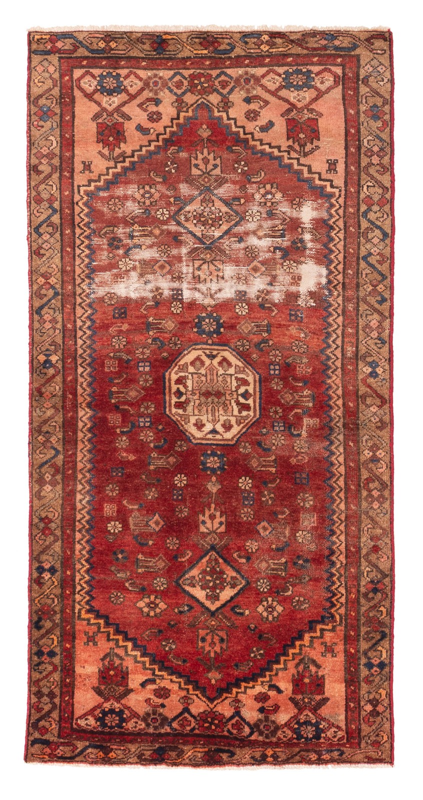 Traditional Vintage Hand-Knotted Carpet 3'4" x 6'9" Wool Area Rug gallery