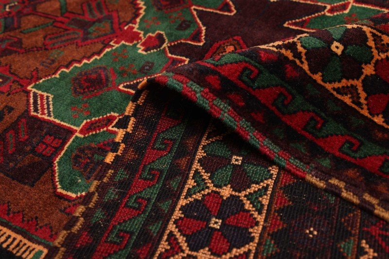 Traditional Vintage Hand-Knotted Area Rug 3'7" x 6'10" Oriental Wool Carpet gallery