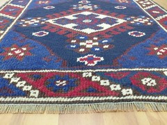 Antique South Rug 2.16×1.96 ft, Oriental Handmade Wool Rug, Turkish Small Rug