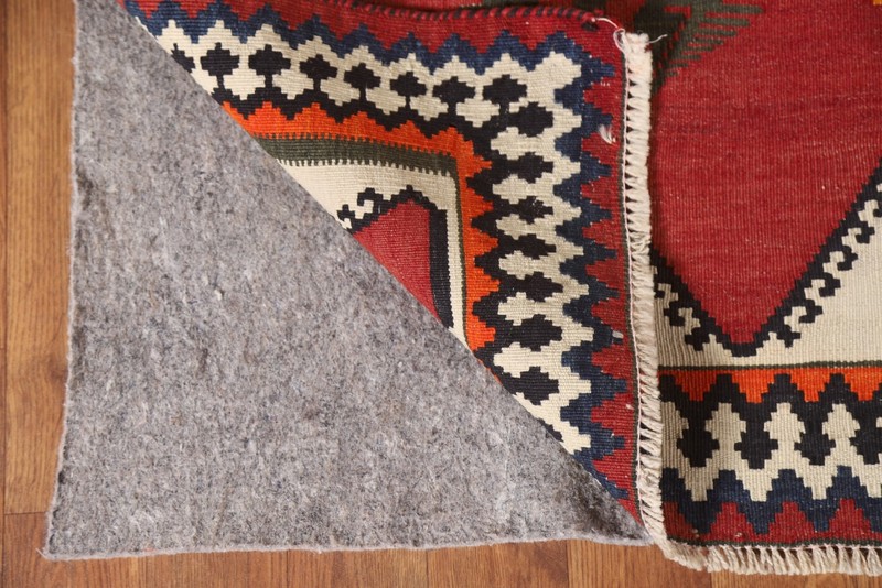 Animal Pictorial Kilim Flatweave Vintage Rug 5x7 Flat-woven Carpet gallery