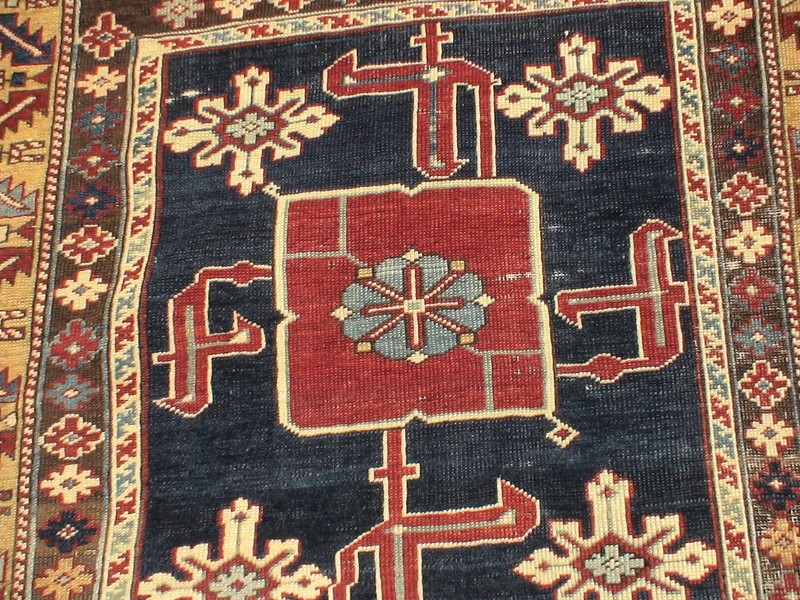 Antique Caucasian Shirvan Karagashli Rug gallery