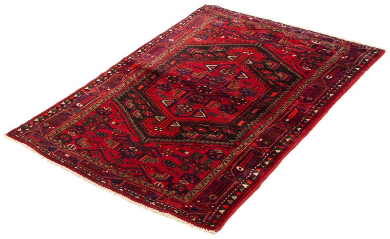 Traditional Vintage Hand-Knotted Oriental Carpet 4'4" x 6'8" Wool Area Rug gallery