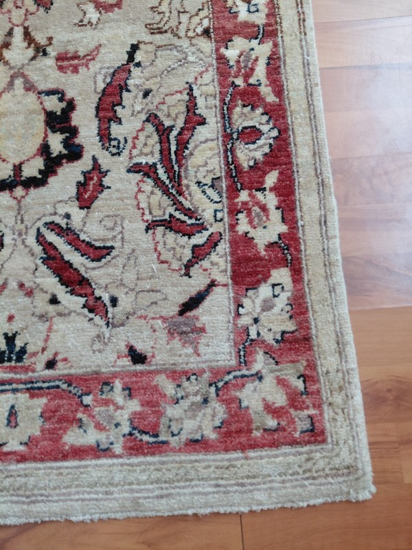 Real Oushak Vintage Rug Traditional Handmade Decor Rug Bath Wool Rug cgf gallery