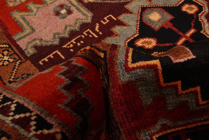Vintage Traditional Hand-Knotted Area Rug 4'7" x 6'9" Oriental Wool Carpet gallery