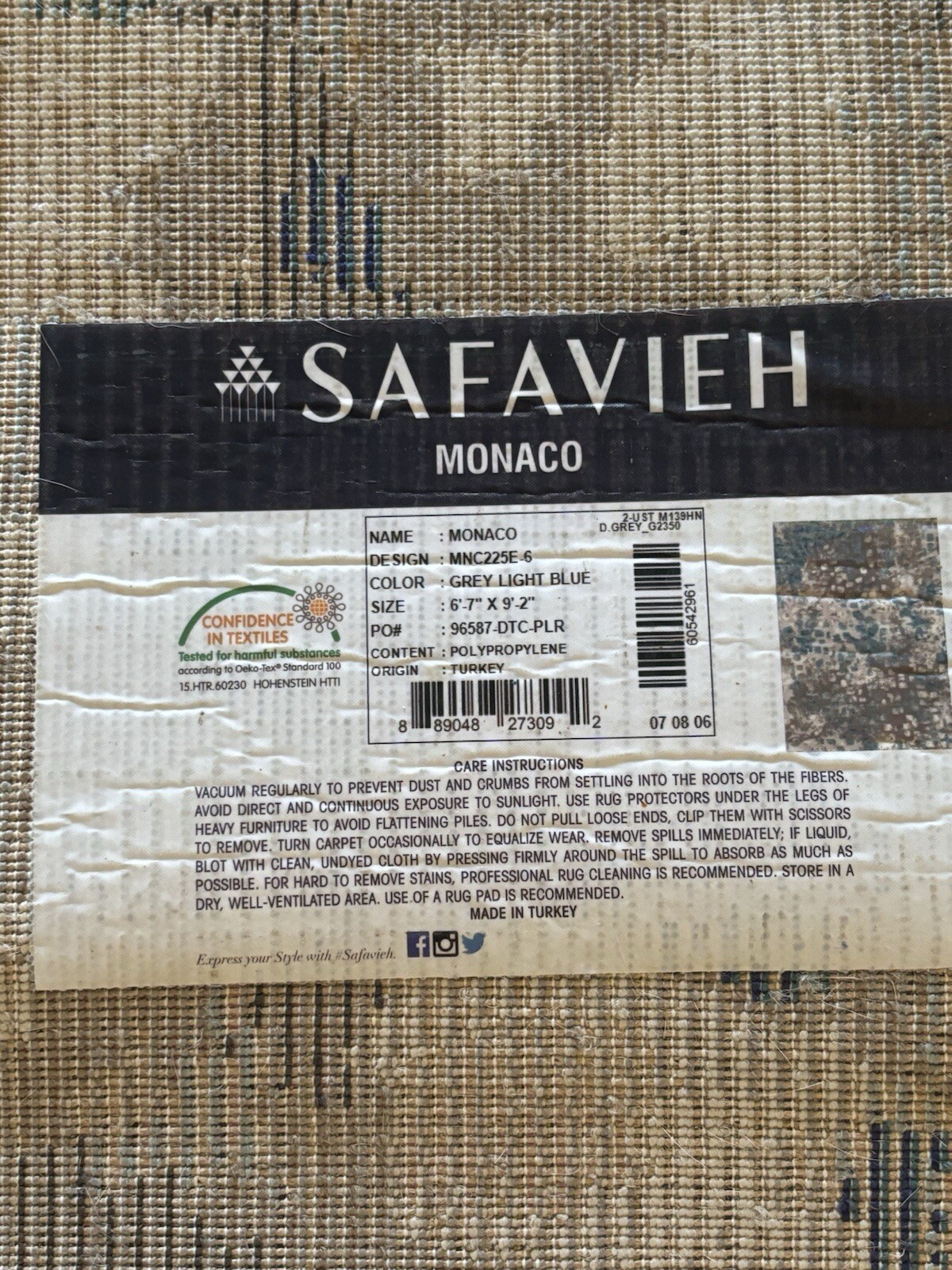 SAFAVIEH Monaco Shiloh Boho Abstract Modern... gallery