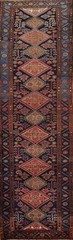 Vegetable Dye Tribal Hand-knotted Traditional 16 ft Long Runner Rug 4×16 Carpet