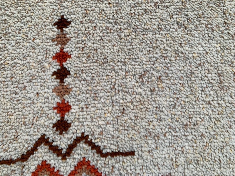 Vintage Mid-Century Scandinavian: Long-Pile Rya Shags, Traditional Rug (2x4 ft.) gallery
