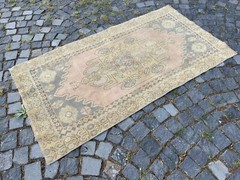 Area rug, Turkish rug, Vintage rug, Handmade rug, Wool rug Carpet | 3,1 x 5,9 ft