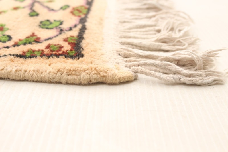 Vintage Hand-Knotted Carpet 5'1" x 9'0" Traditional Oriental Wool Area Rug gallery