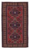 Vintage Hand-Knotted Area Rug 3'5" x 5'10" Traditional Oriental Wool Carpet gallery