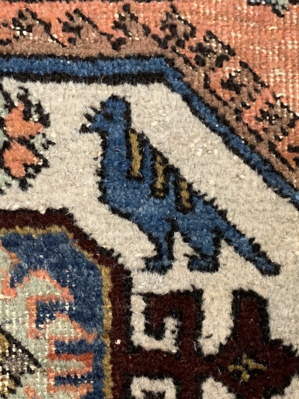 Circa 1920 VINTAGE ANTIQUE Ardabel 3.6x5.2 ESTATE RUG Professionally Washed. gallery