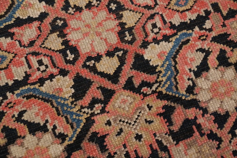Pre-1900 Antique Tribal Area Rug 4x6 Ft Vegetable Dye Oriental Wool Carpet gallery