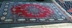 ORIENTAL RUG IMPORTANT DOROUKHSH C 1099 HEJRI OR 1687 SIGNED & DATED 107″ BY 78″