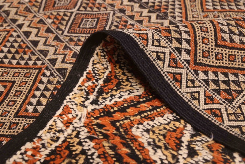 2'6" x 7'5" Vintage Hand woven Runner Rug Traditional Oriental Wool Carpet gallery