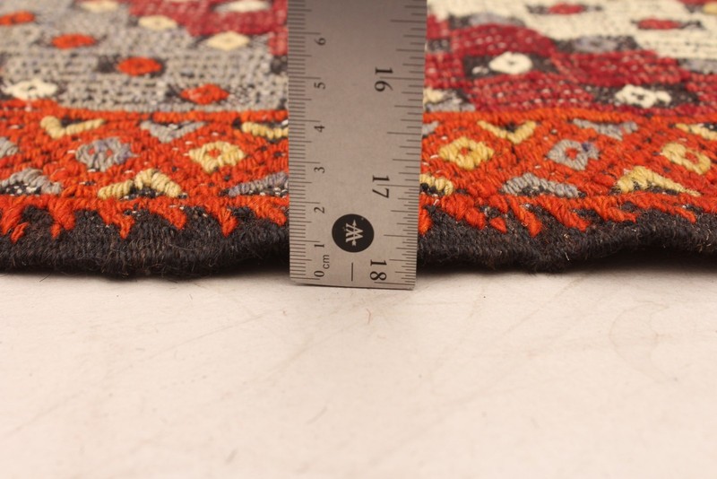 Vintage Hand Woven Area Rug 5'6" x 11'8" Traditional Wool Oriental Carpet gallery
