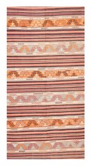 Vintage 5’4″ x 9’9″ Traditional Wool Hand Woven Oriental Area Rug