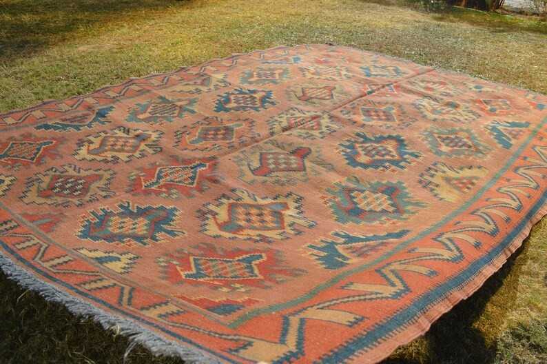 185 X 250 CM COLLECTOR ITEM Antique Shirvan Daghistani Group Fine Quality Kilim gallery