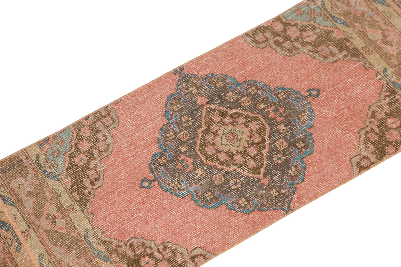 Oushak Rug,Runner Rug,Turkish Runner,Vintage Runner,Floor Rug, 2' x 17'5 feet gallery