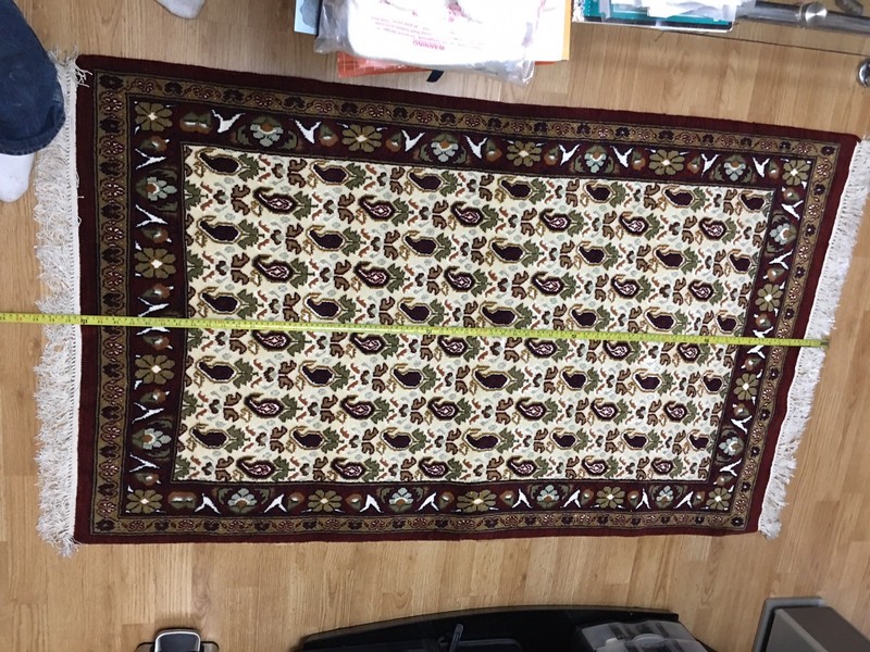 100% Hand Made Wool Rug With A Touch Of Silk gallery