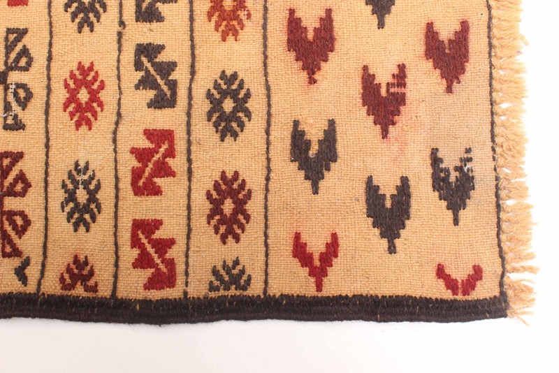Vintage 4'5" x 6'4" Traditional Wool Hand Woven Oriental Area Rug gallery