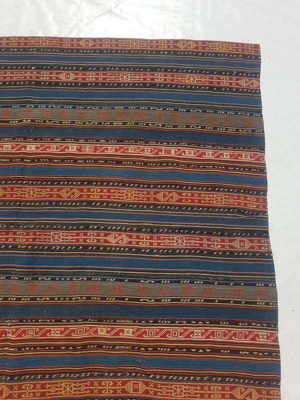 Antique Traditional Handcrafted Turkish Kilim Rug for Home Décor 288x163 cm gallery