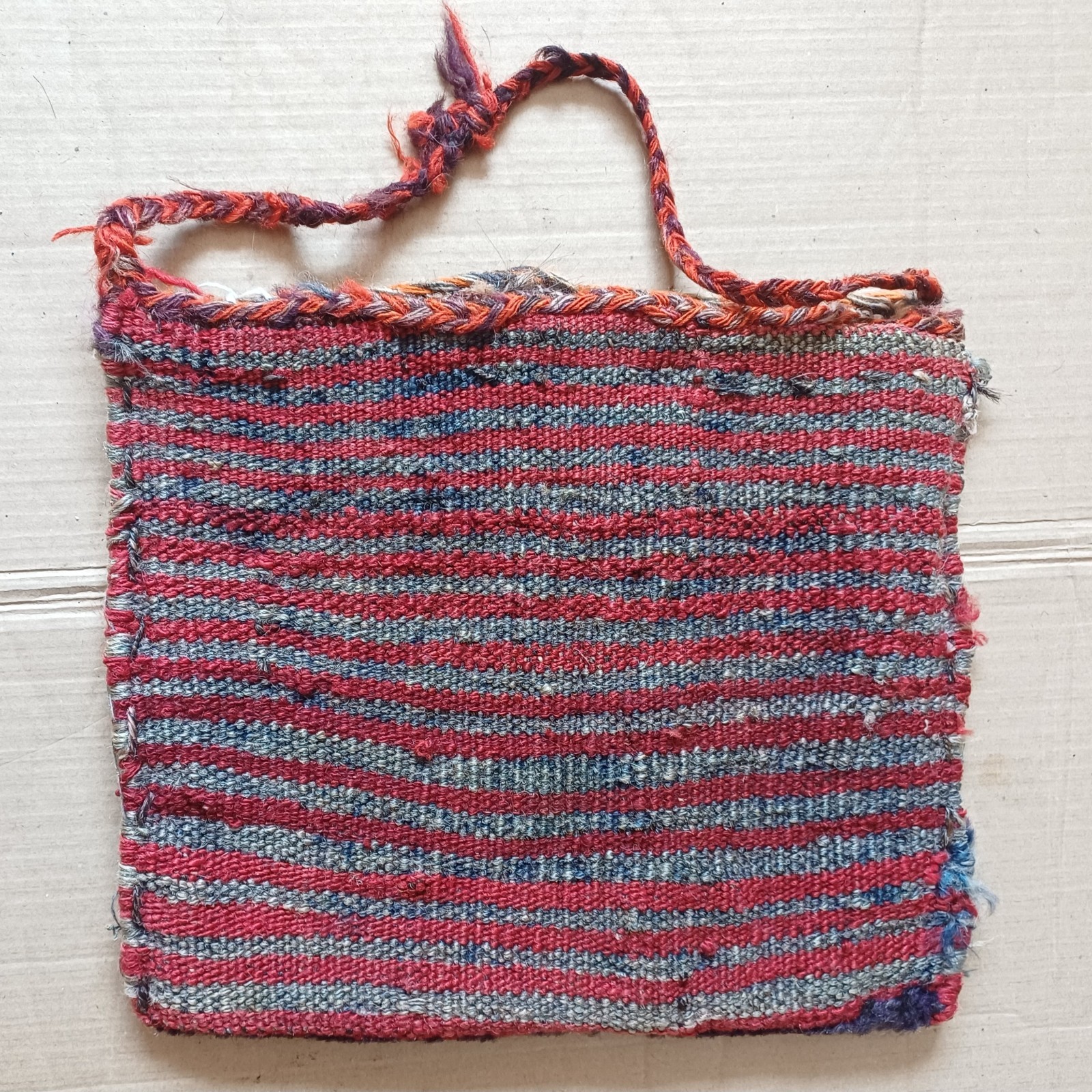Vintage Luri Lori hand woven bag chanteh lovely colours excellent condition gallery