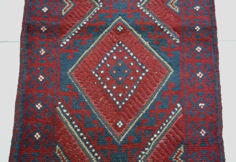 1'11 x 8 ft Handmade afghan tribal mushvani wool runner rug, persian runner rug gallery