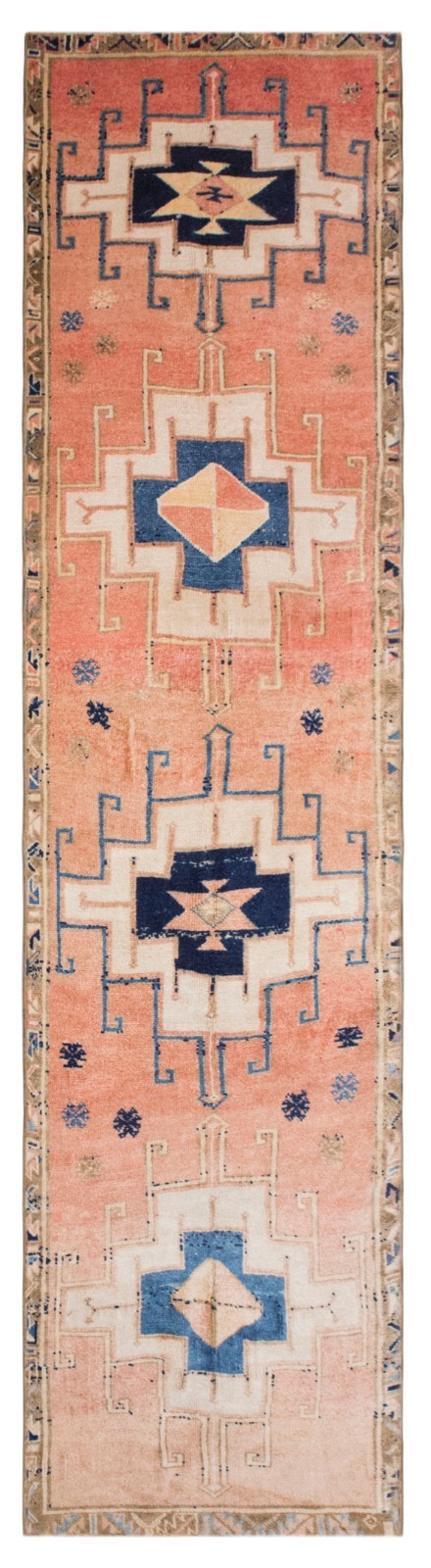 Turkish Karis Runner Rug 110x415 cm – 4.5x13.6 ft | 60+ Antique Runner gallery