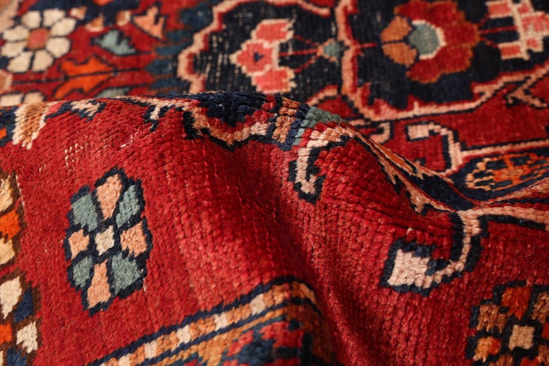Traditional Vintage Hand-Knotted Area Rug 4'5" x 7'8" Oriental Wool Carpet gallery