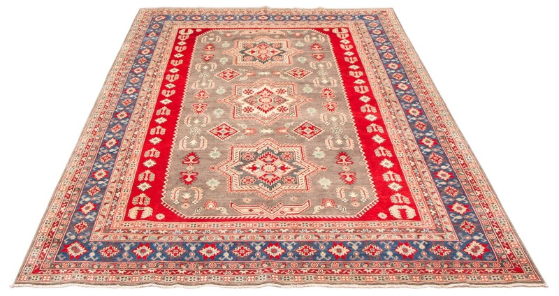 Vintage Hand-Knotted Carpet 8'6" x 11'10" Traditional Oriental Wool Area Rug gallery