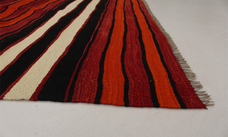 Vintage Hand Woven Area Rug 5'7" x 11'3" Traditional Wool Oriental Carpet gallery