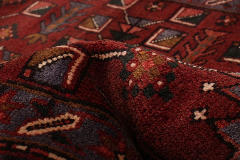 3'6" x 9'4" Vintage Hand-knotted Runner Rug Traditional Oriental Wool Carpet gallery