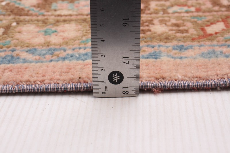 3'3" x 12'10" Vintage Hand-knotted Runner Rug Traditional Oriental Wool Carpet gallery