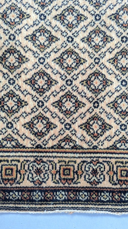RARE Antique Vintage Hartford Wool Rug Ornate Estate Find 26.5" X 54" gallery